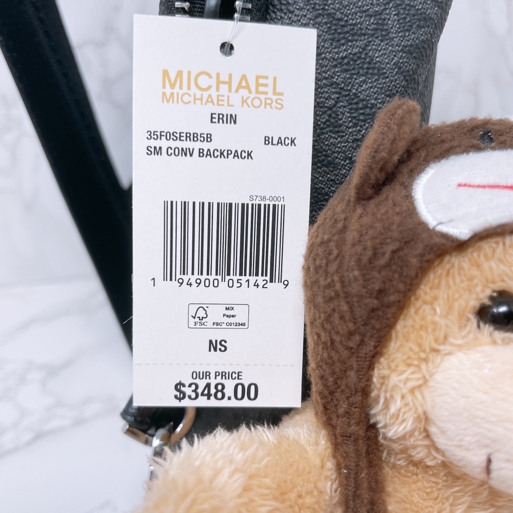 Michael Kors Erin Small Convertible Backpack - Picture 7 of 9